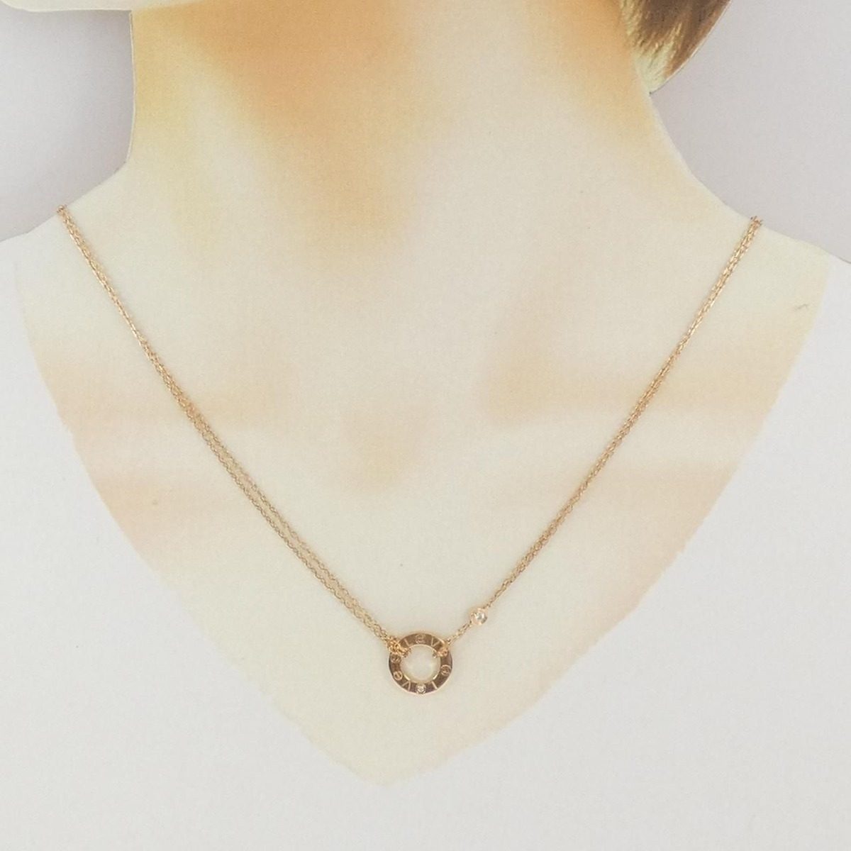 Cartier Love Necklace Pink — view 6