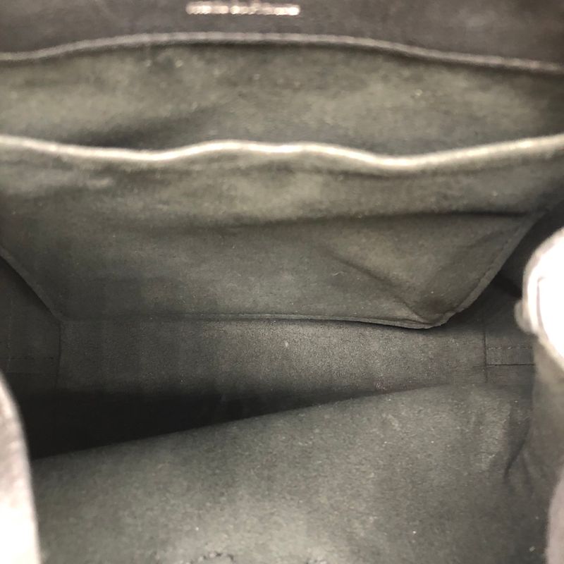 Louis Vuitton Lock Me Backpack M41815 Backpack Daypack Leather Black Women