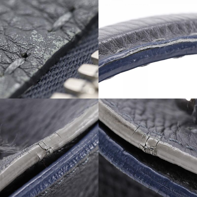 Fendi Selleria Lei 2-way Shoulder 8bl137 Calf Gray Women's Handbag