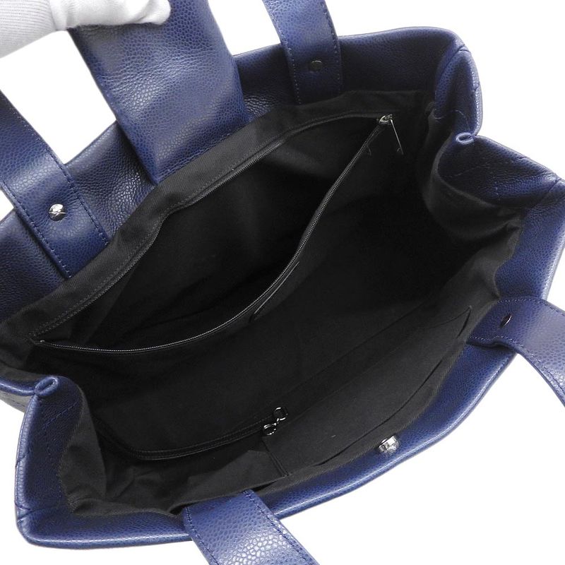 Chanel Chanel Caviar Tote Navy Bag