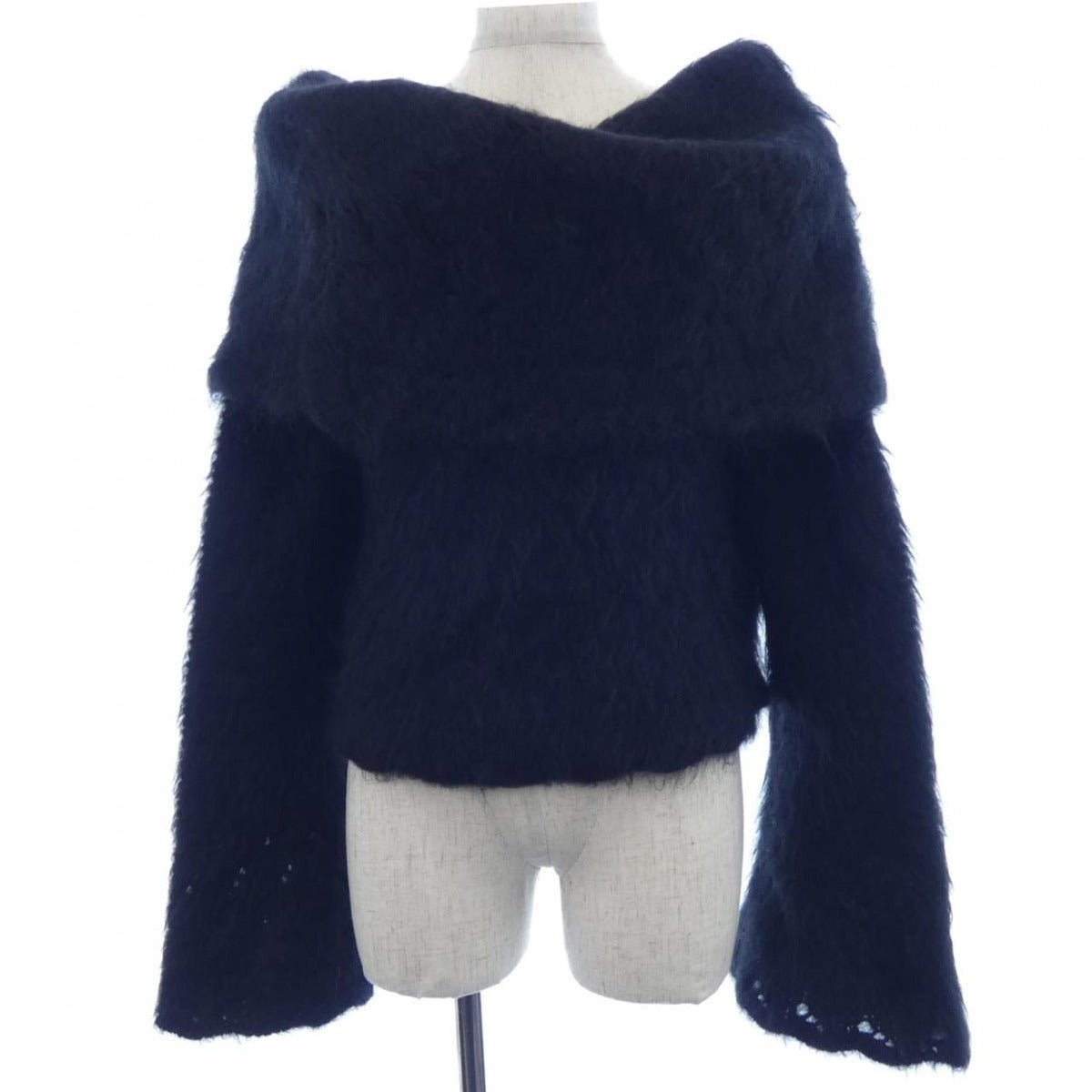 Hermes Knit Top Black