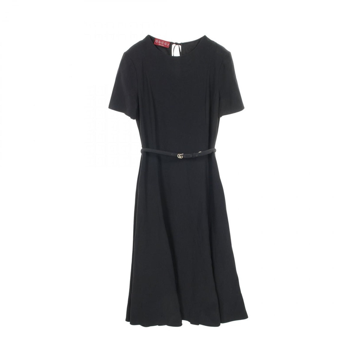Gucci Dress Rayon Navy 44