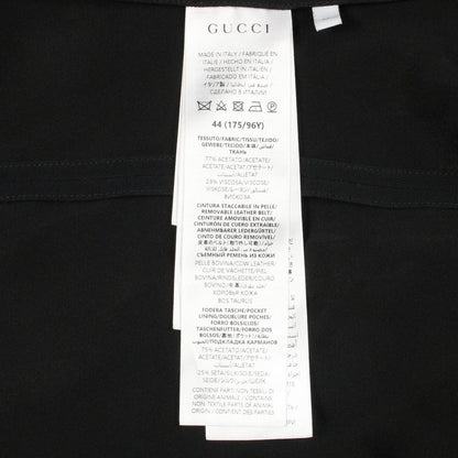 Gucci Dress Rayon Navy 44 — view 4