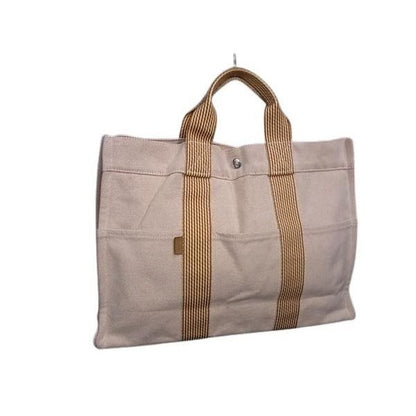 Hermes Tote New Fourre Tout MM Orange Canvas