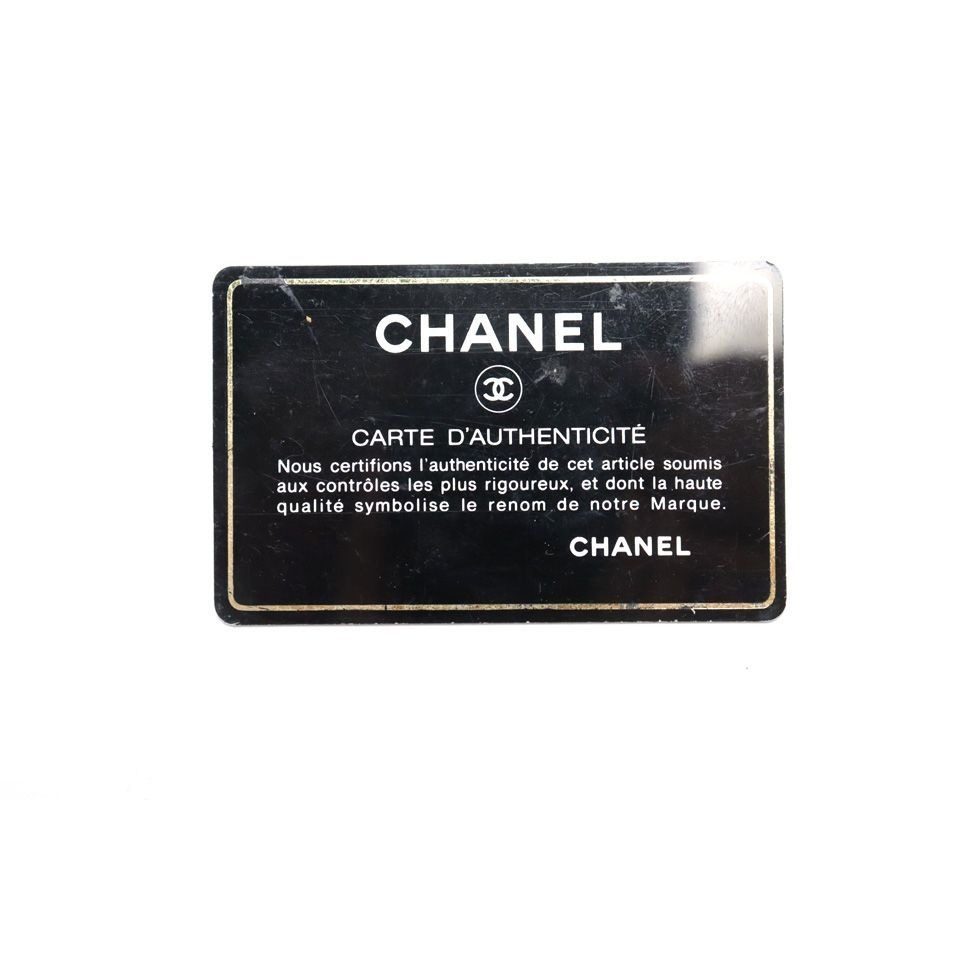 Chanel Caviar Leather Quilted Jumbo CC Logo Medallion Tote — view 8