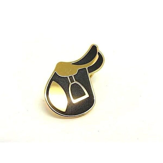Hermes a Cheval Scarf Ring Closure Gold Black