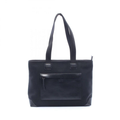 Gucci Tote 019 Black Canvas Leather