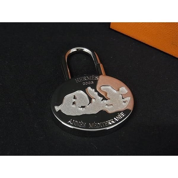 Hermes Annee Mediterranee Mediterranean 2003 Limited Edition Cadenas Pendant