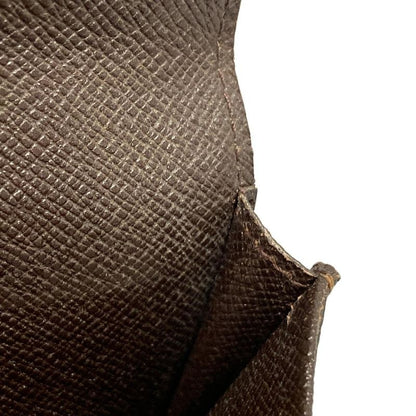 Louis Vuitton Damier Enveloppe Carte De Visite N62920 Ebène Card Case