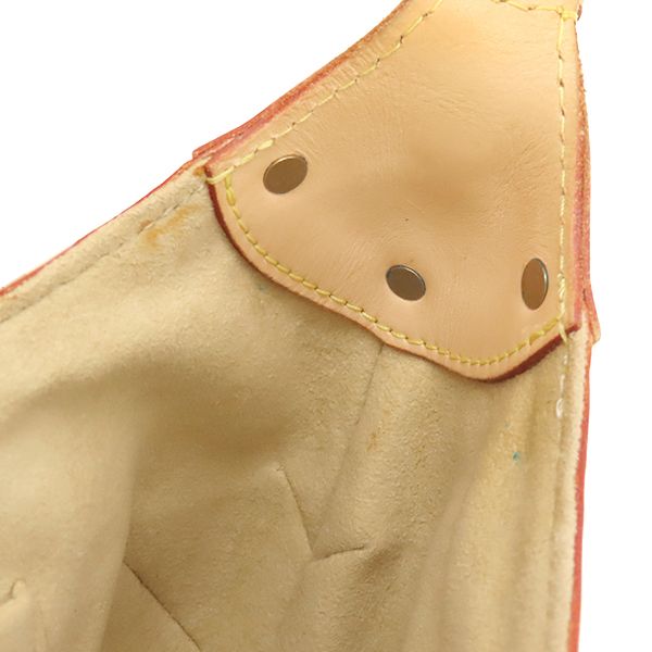 Louis Vuitton Shoulder Bag Leonor Monogram Canvas Monogram Gold Hardware Brown