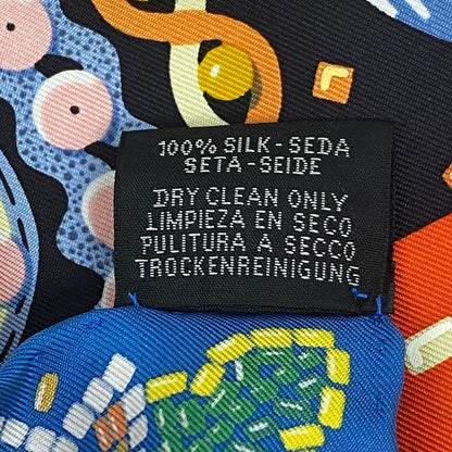 Hermes Spring-summer 2023 Carre 90 Scarf Silk Costume DE FETE Multicolor