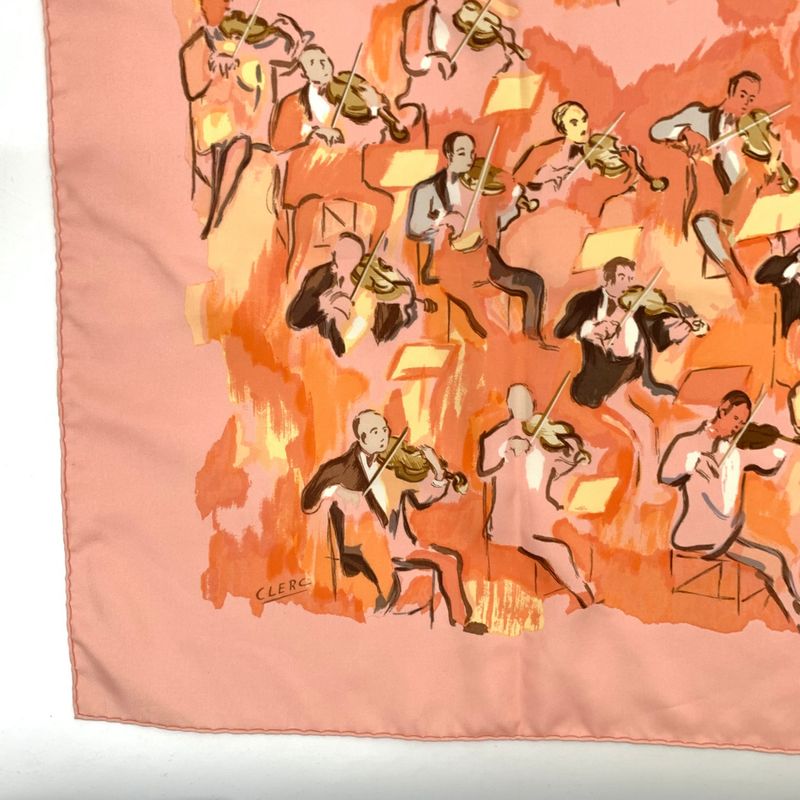 Hermes Carre 90 Silk Scarf Concerto