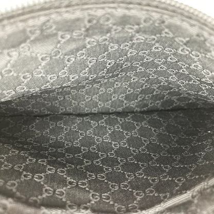 Gucci 003 0257 Bon Sac One Shoulder Body Bag With Vintage Pouch Leather Black