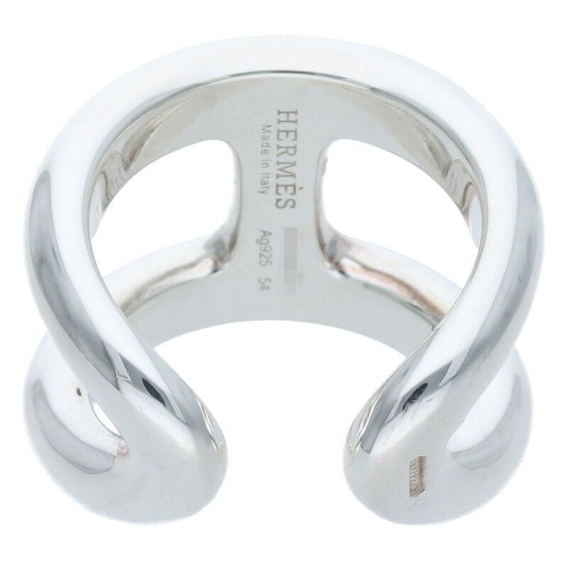 Hermes Osmose GM Osmose GM Silver Ring Men's 54 13