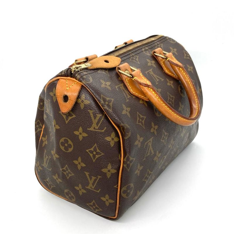 Louis Vuitton Speedy 25 Handbag Monogram Canvas M41528 Vi0913 Mini Boston Old