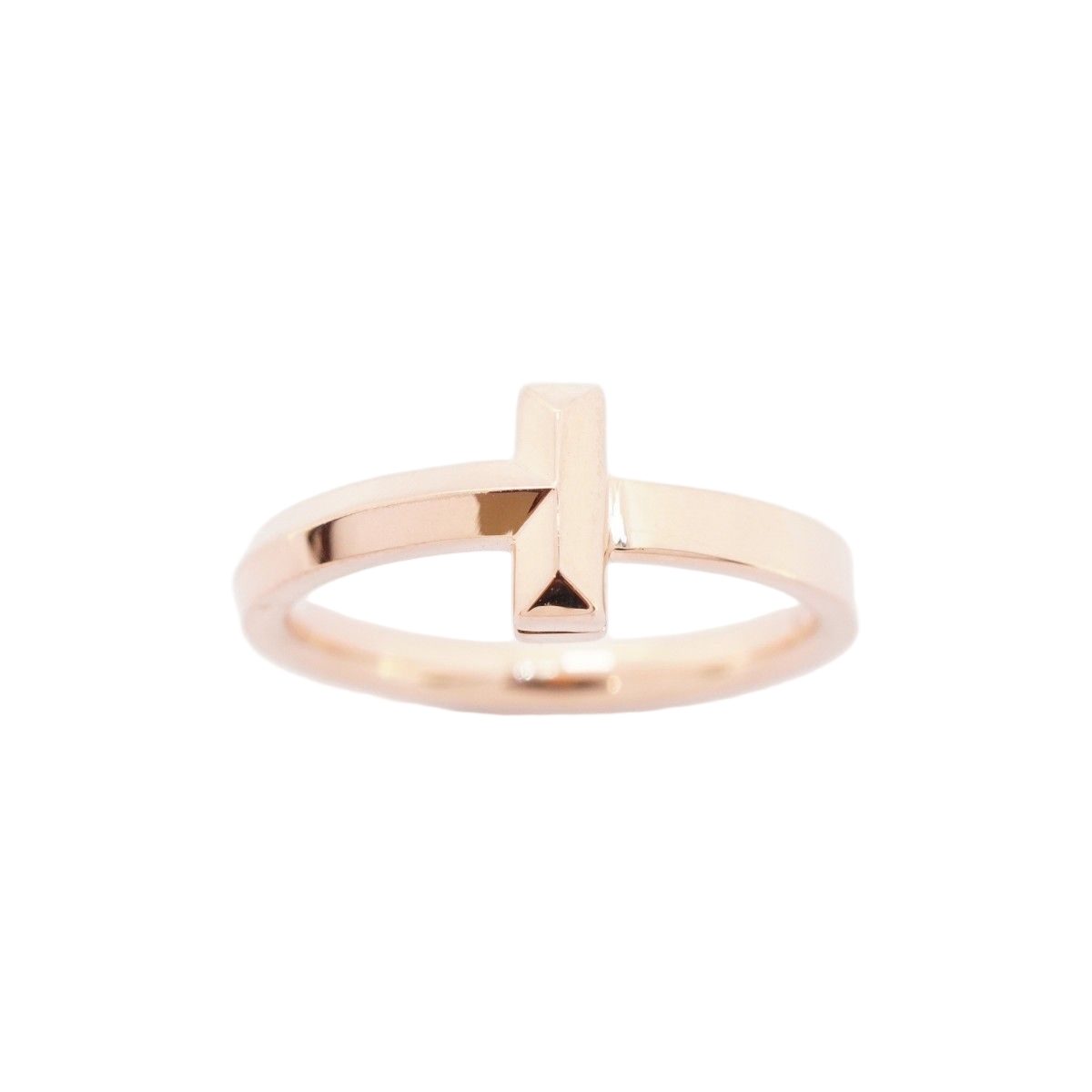 Tiffany & Co Ring T One 18k Pink Gold — view 2