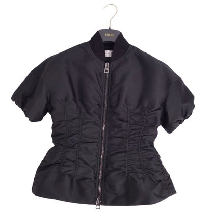 Christian Dior Jacket Blouson 2023 Bomber Technical Silk Twill Cottoned