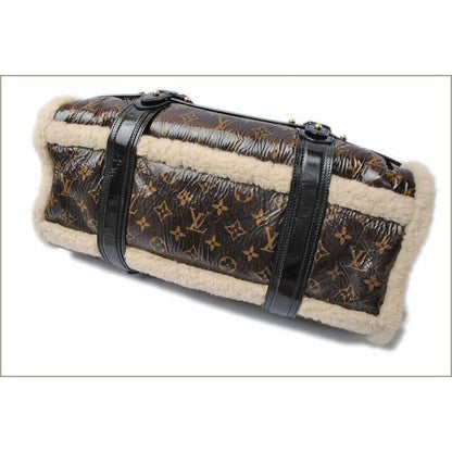 Louis Vuitton Brand Bag Handbag Monogram Shearling Storm — view 6
