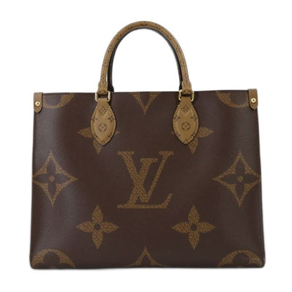 Louis Vuitton Giant Monogram On The Go MM 2-Way Tote Shoulder Bag