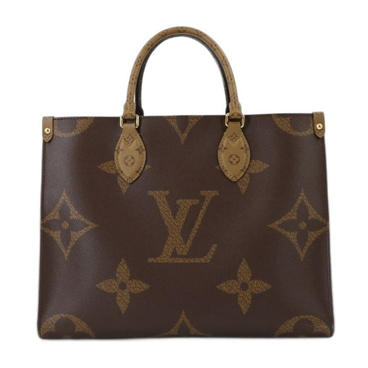 Louis Vuitton Giant Monogram On The Go MM 2-Way Tote Shoulder Bag