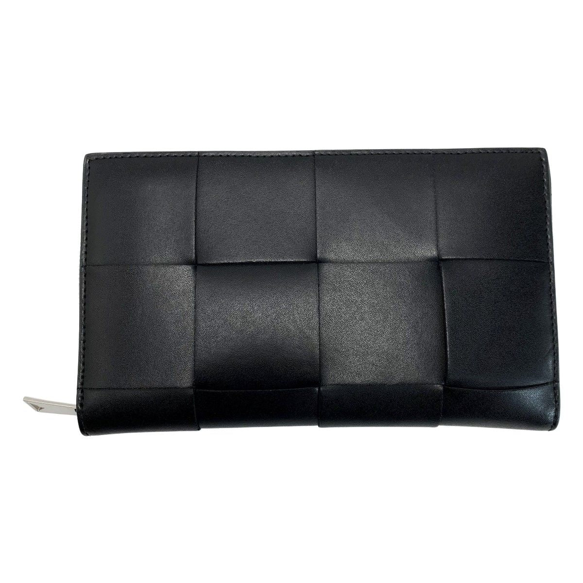 Bottega Veneta Maxi Intrecciato Black Leather 651368 V3u01