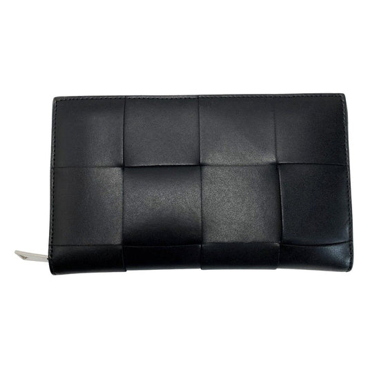 Bottega Veneta Maxi Intrecciato Black Leather 651368 V3u01