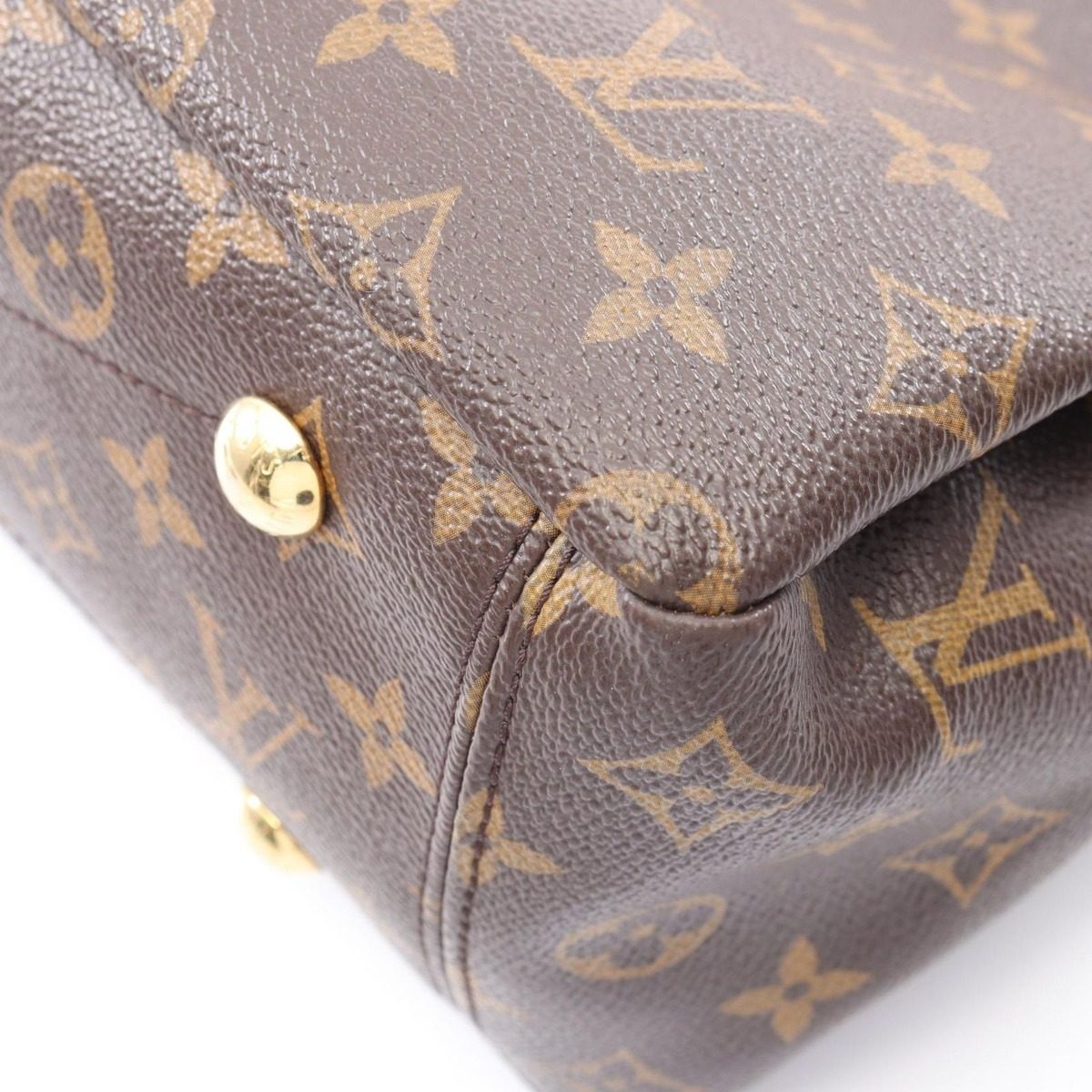 Louis Vuitton Handbag Pallas 2-Way Cerise Canvas Leather — view 8