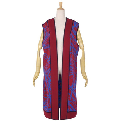 Hermes Knit Cardigan Long Gilet Sleeveless Bo