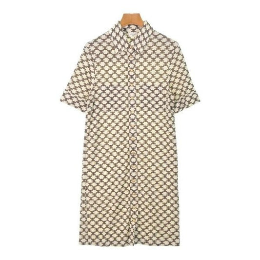 Celine Shirt Dress Wool Cashmere