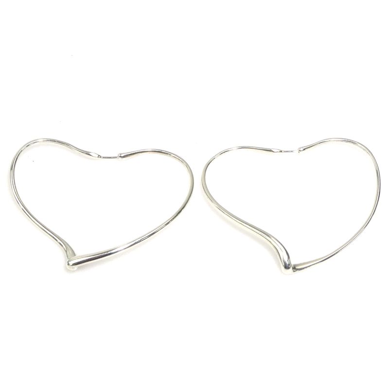 Tiffany & Co Tiffany & Co Earrings Open Heart Large Hoop Earrings