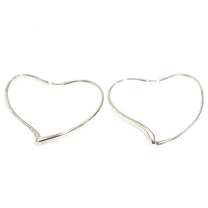 Tiffany & Co Tiffany & Co Earrings Open Heart Large Hoop Earrings