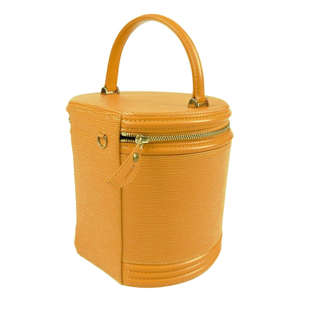 Louis Vuitton Cannes Tassili Yellow Epi Leather Vanity Bag Handbag — view 2