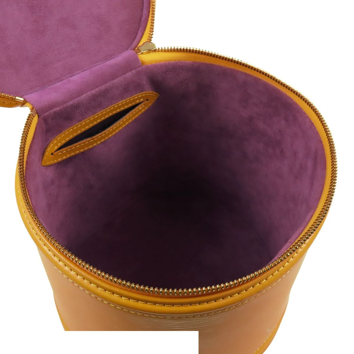 Louis Vuitton Cannes Tassili Yellow Epi Leather Vanity Bag Handbag — view 4