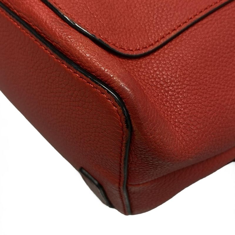 Loewe Backpack Sac Goya Backpack Red Leather