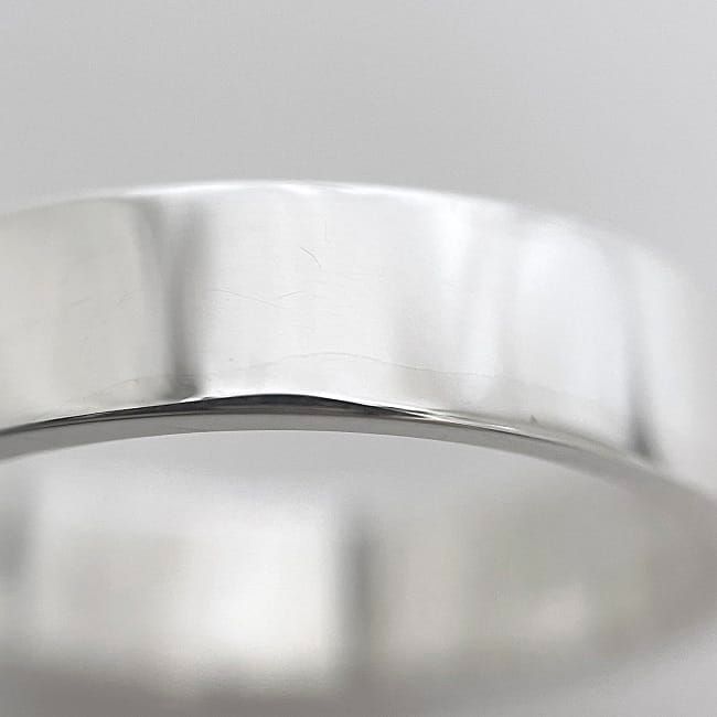 Hermes Ring Collierd Chien PM F22862 Silver Excellent Condition