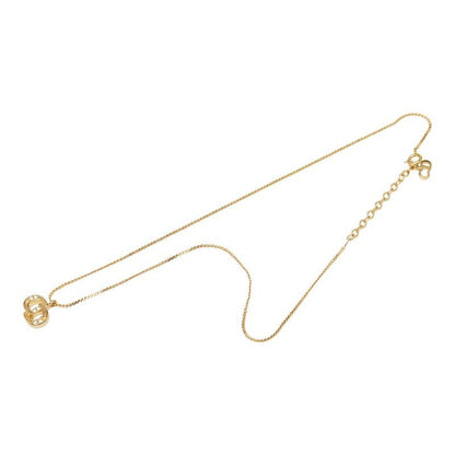 Dior CD Logo Rhinestone Gold Plated Ladies Dior