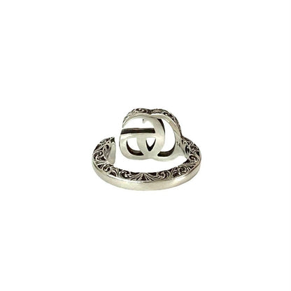 Gucci Box Arabesque Double Key Motif Ring No 13 — view 7