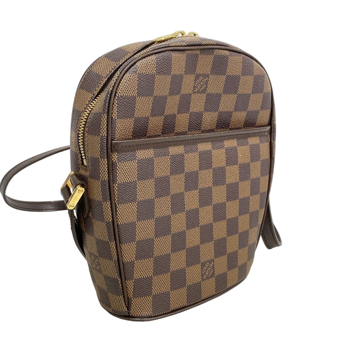 Louis Vuitton Shoulder Bag Damier Ipanema PM Ebene — view 2