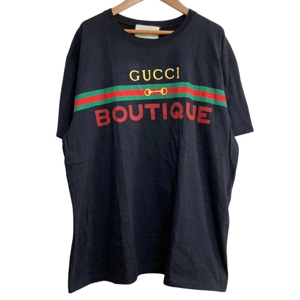 Gucci Logo Webline T-Shirt L Black