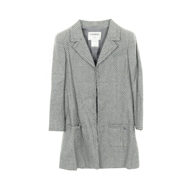 Chanel Tailored Jacket Coco Mark Fabric
