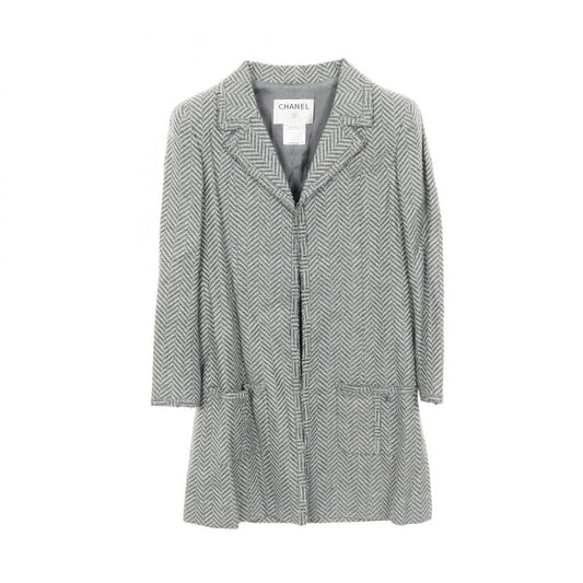 Chanel Tailored Jacket Coco Mark Fabric