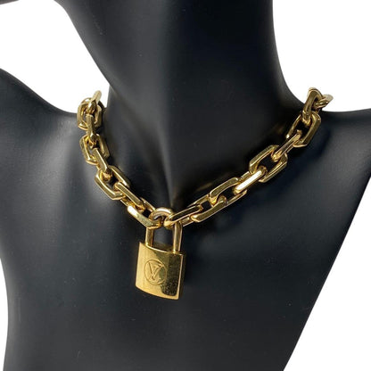 Louis Vuitton Collier Edgecadena Necklace Mp2993