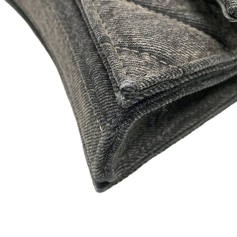 Balenciaga Shoulder Bag Crash 736016 Black Chain Shoulder/quilted