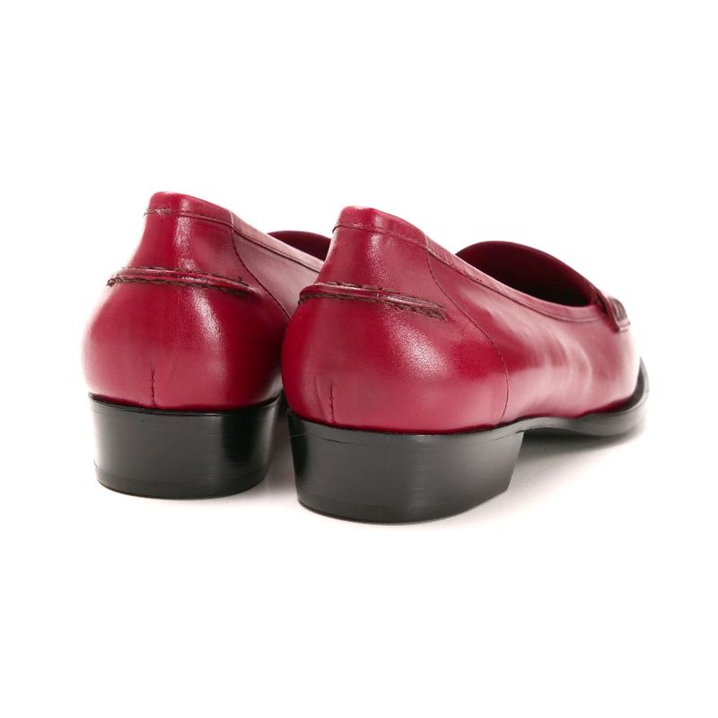 Celine Loafer Size 37 C Macadam Logo Coin Loafer Leather Shoes 20250722 Ra5637