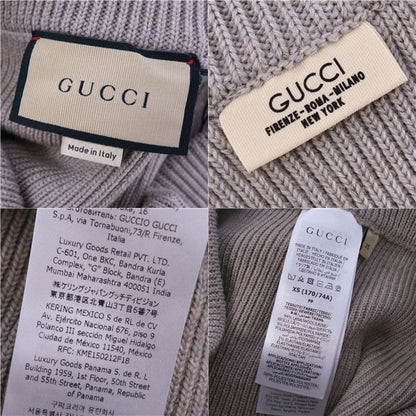 Gucci Pants Long Pants Knit Wool Bottoms Rede