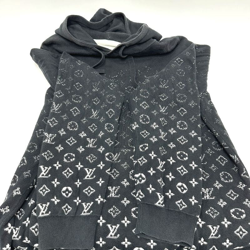 Louis Vuitton Parka Gradient Rm222q Cotton Black