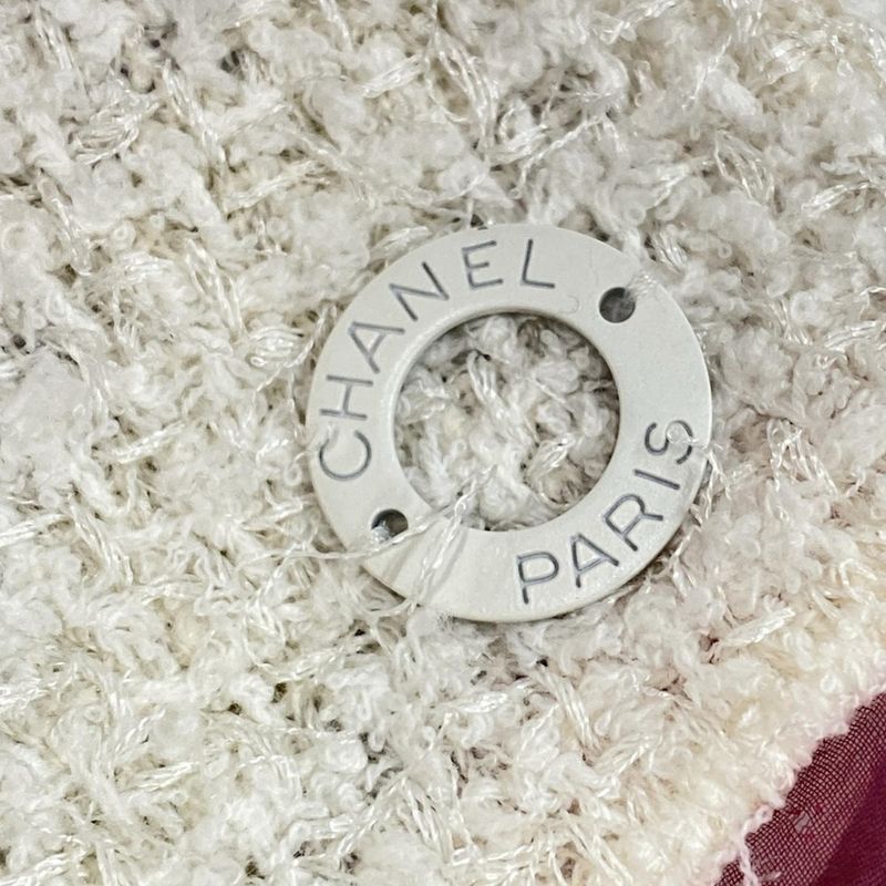 Chanel Jacket Size 36 S Women's P15633 Ivory X Orange X Multi Long Sleeves /