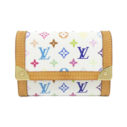 Louis Vuitton Multicolor Porte Monet Pla Coin Case