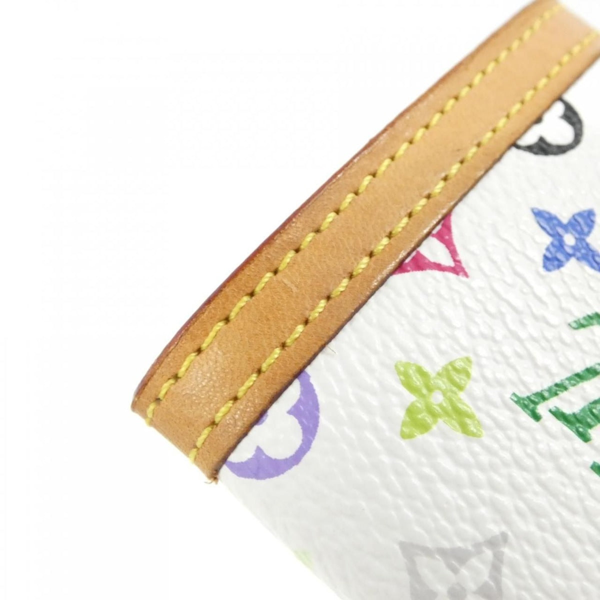 Louis Vuitton Multicolor Porte Monet Pla Coin Case — view 3