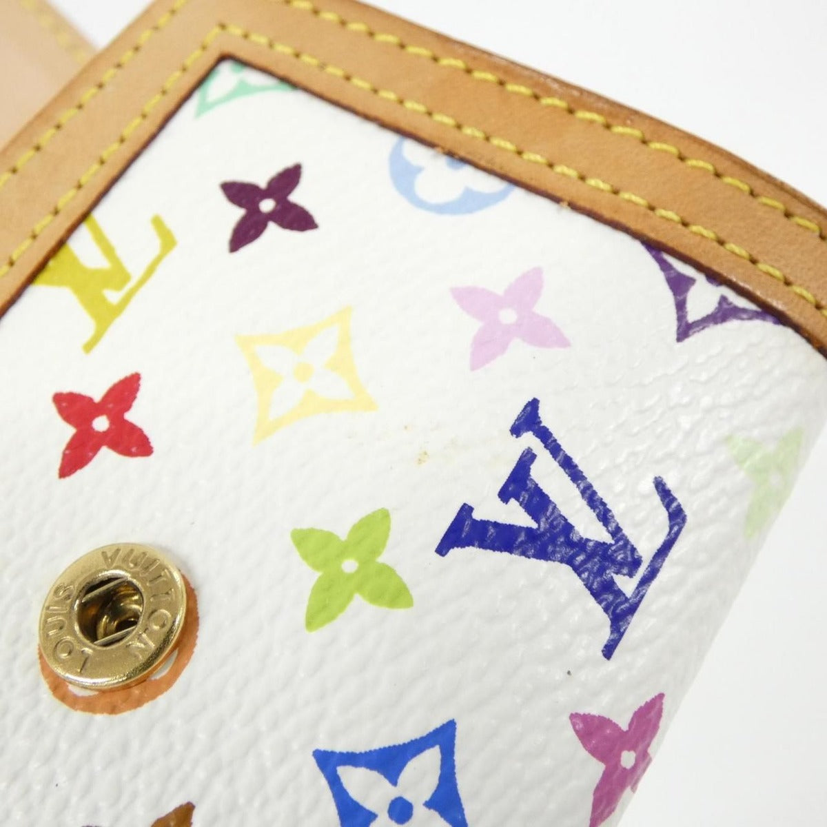 Louis Vuitton Multicolor Porte Monet Pla Coin Case — view 6
